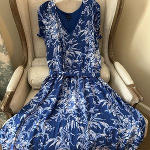 Talbots Summer crepe dress